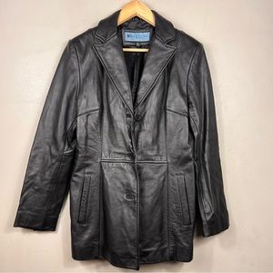 Vintage Kenneth Cole Reaction 90’s Oversized Leather Jacket